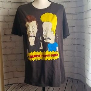 Men's MTV Beavis And Butt-Head Tshirt Size L